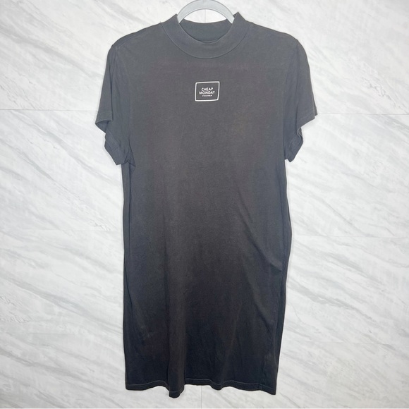 Cheap Monday Midi Grey Dress Small - Picture 1 of 4